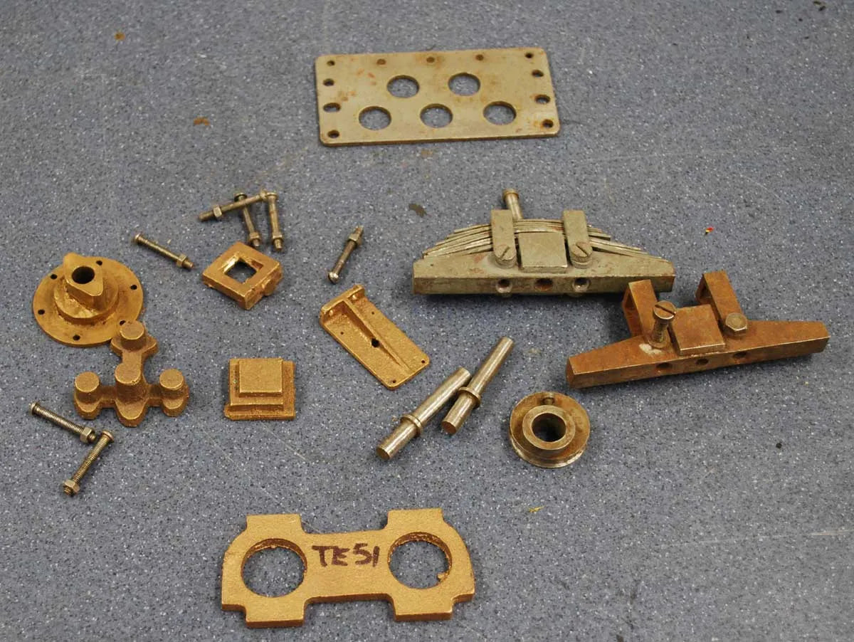Part-built 1 1/2 inch scale Allchin