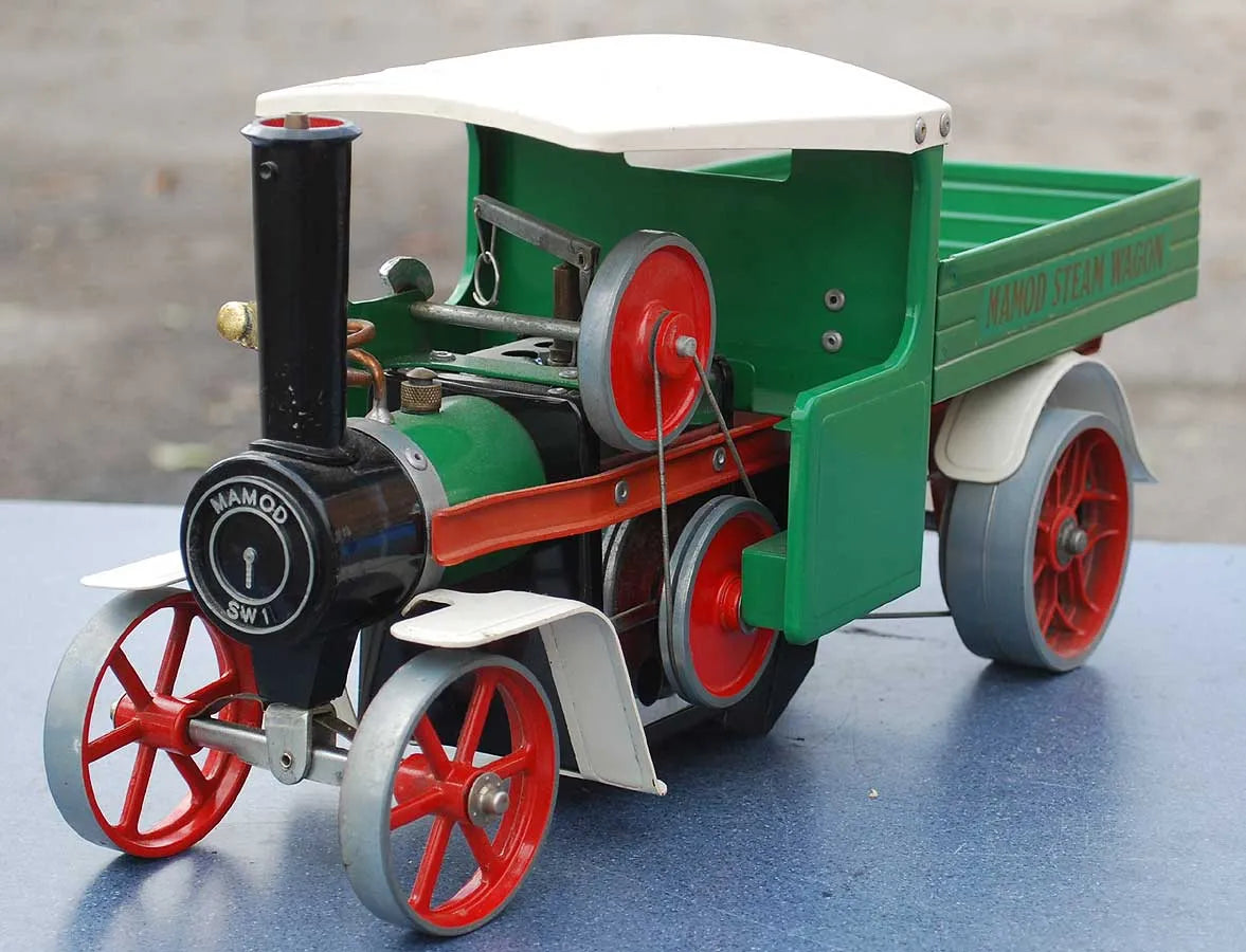 Mamod spirit-fired wagon