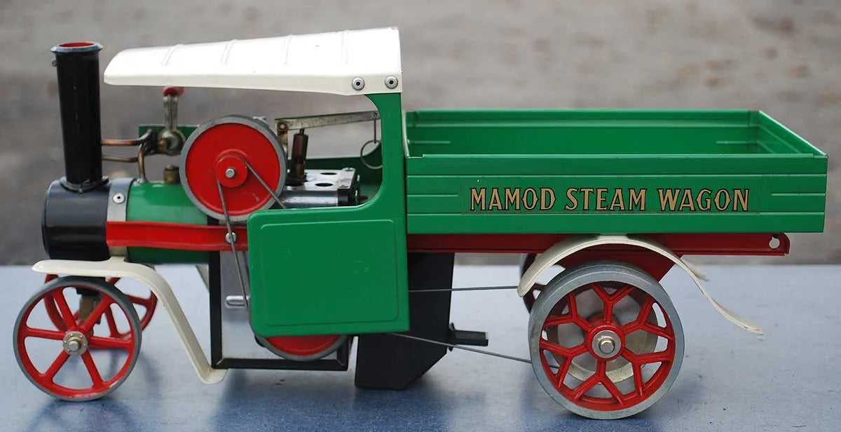 Mamod solid fuel-fired wagon