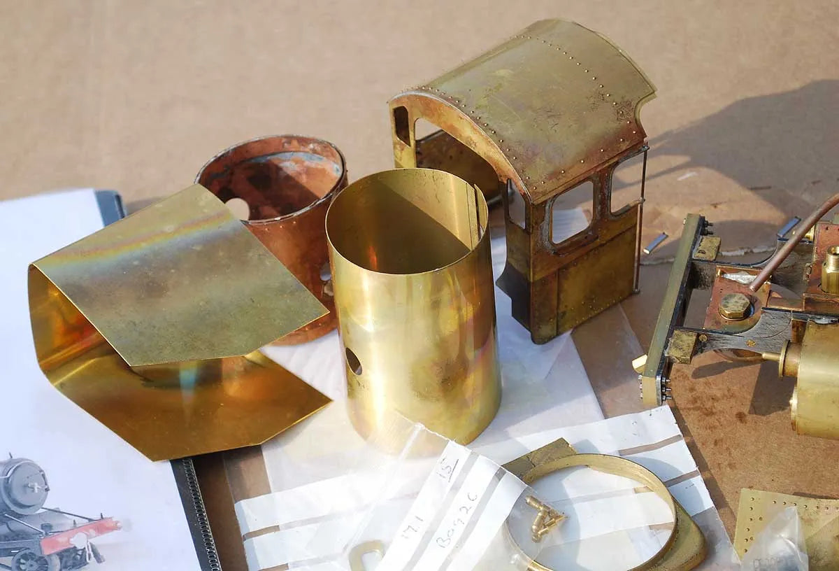 Gauge 1 part-built GWR Mogul kit