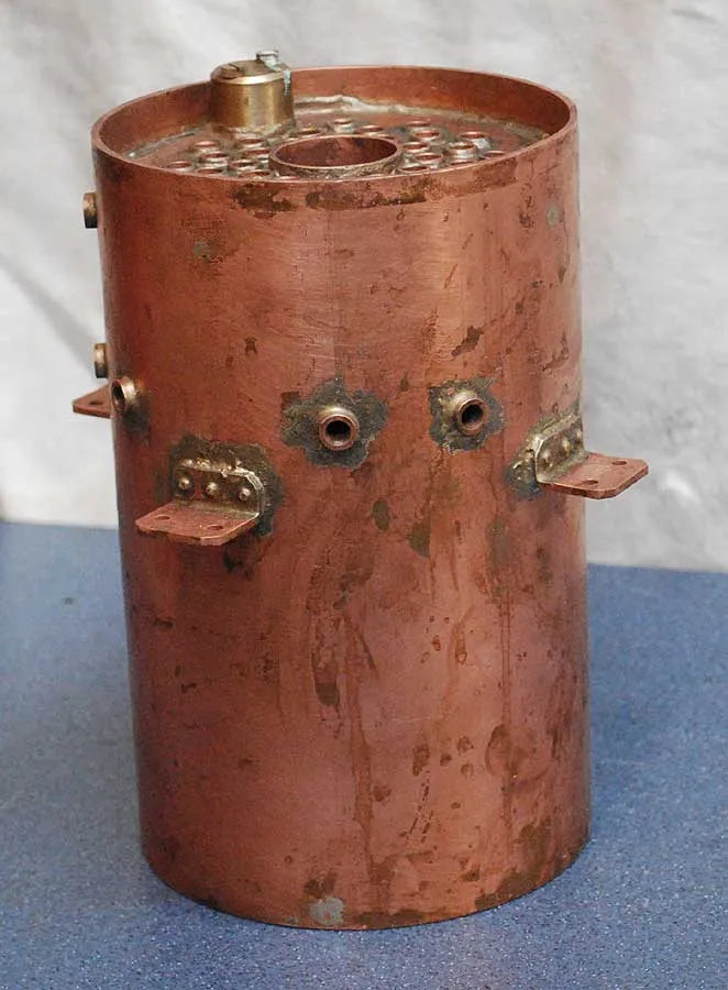 Boiler & castings for 2 inch scale Clayton wagon
