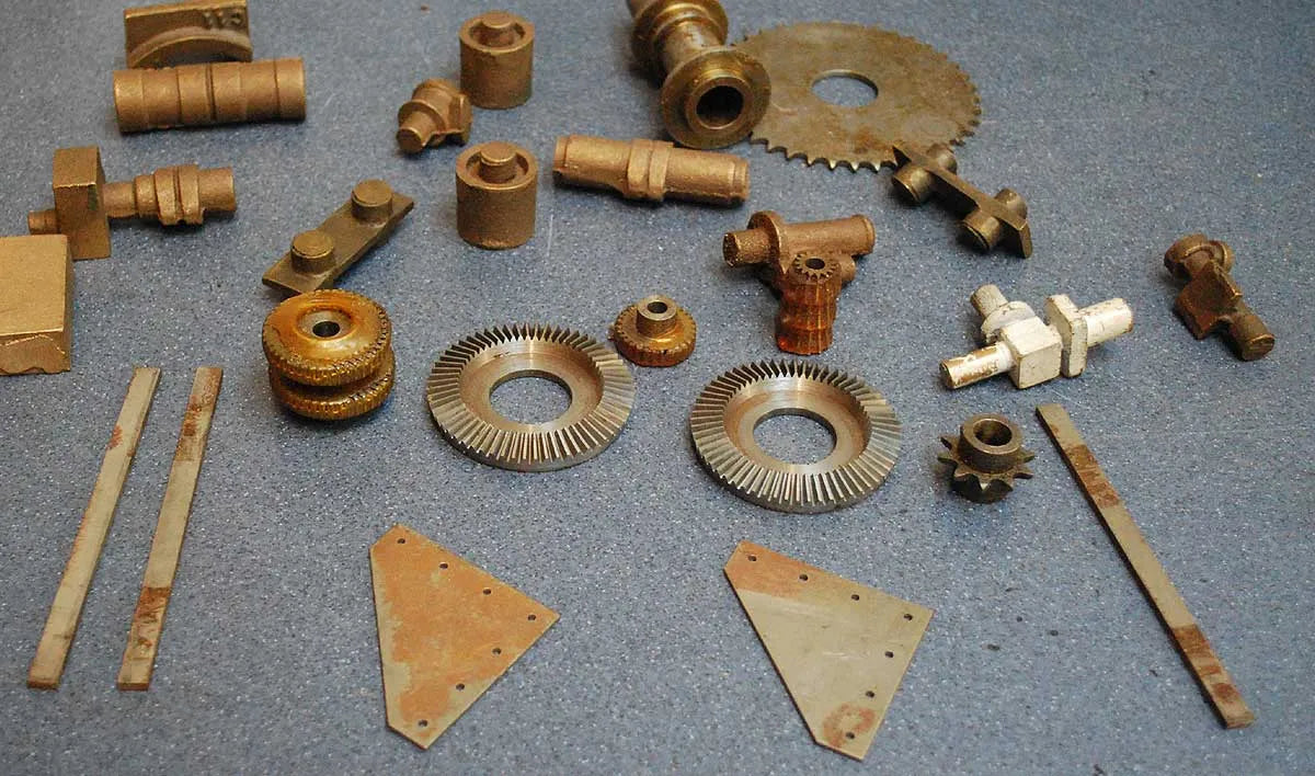 Boiler & castings for 2 inch scale Clayton wagon