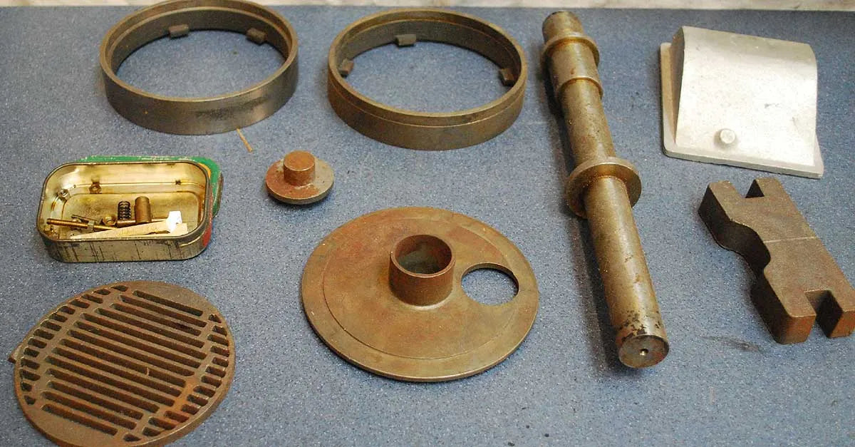 Boiler & castings for 2 inch scale Clayton wagon