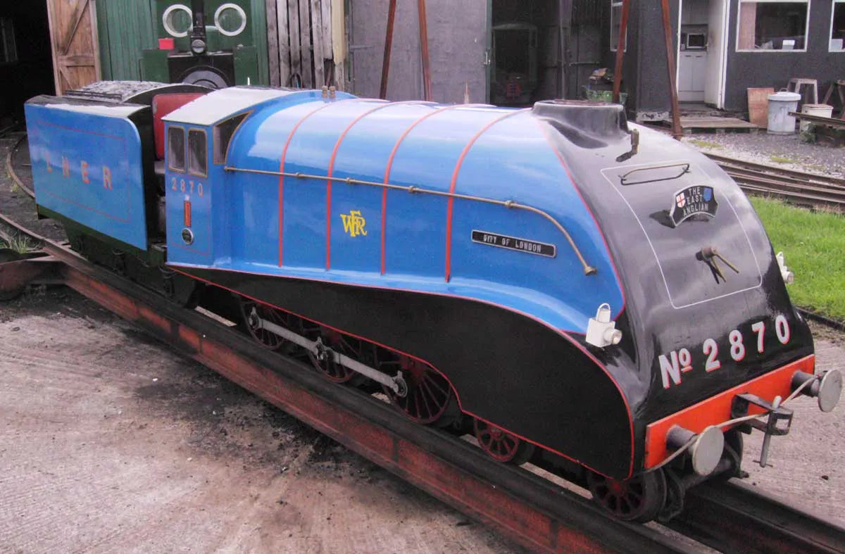 15 inch gauge steam outline Pacific