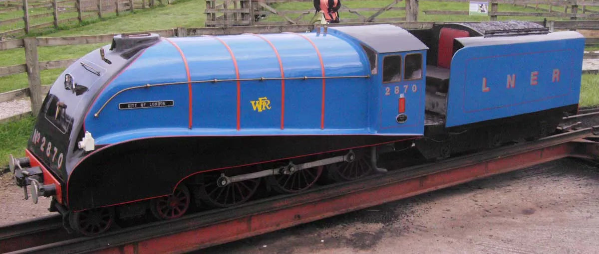 15 inch gauge steam outline Pacific
