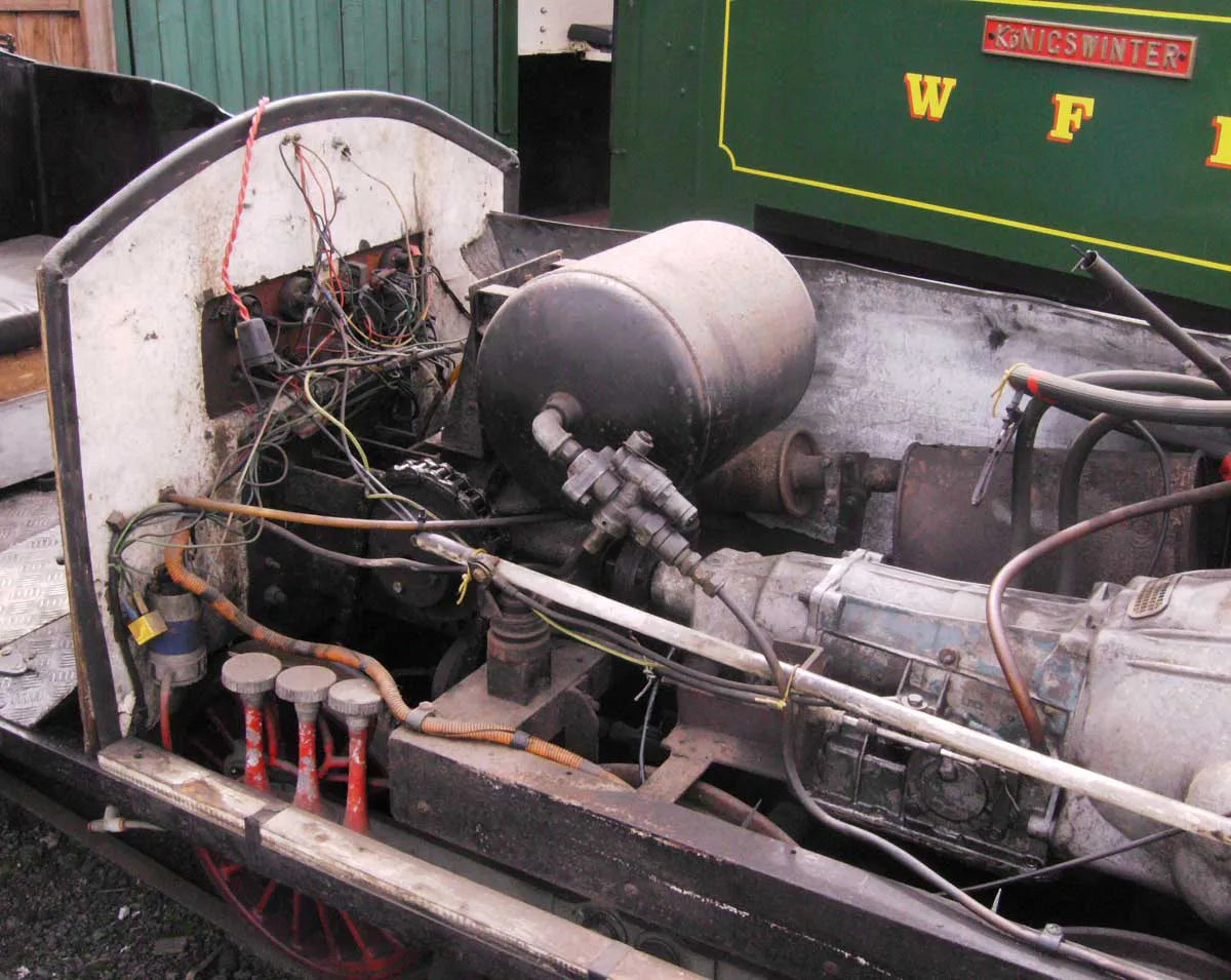 15 inch gauge steam outline Pacific