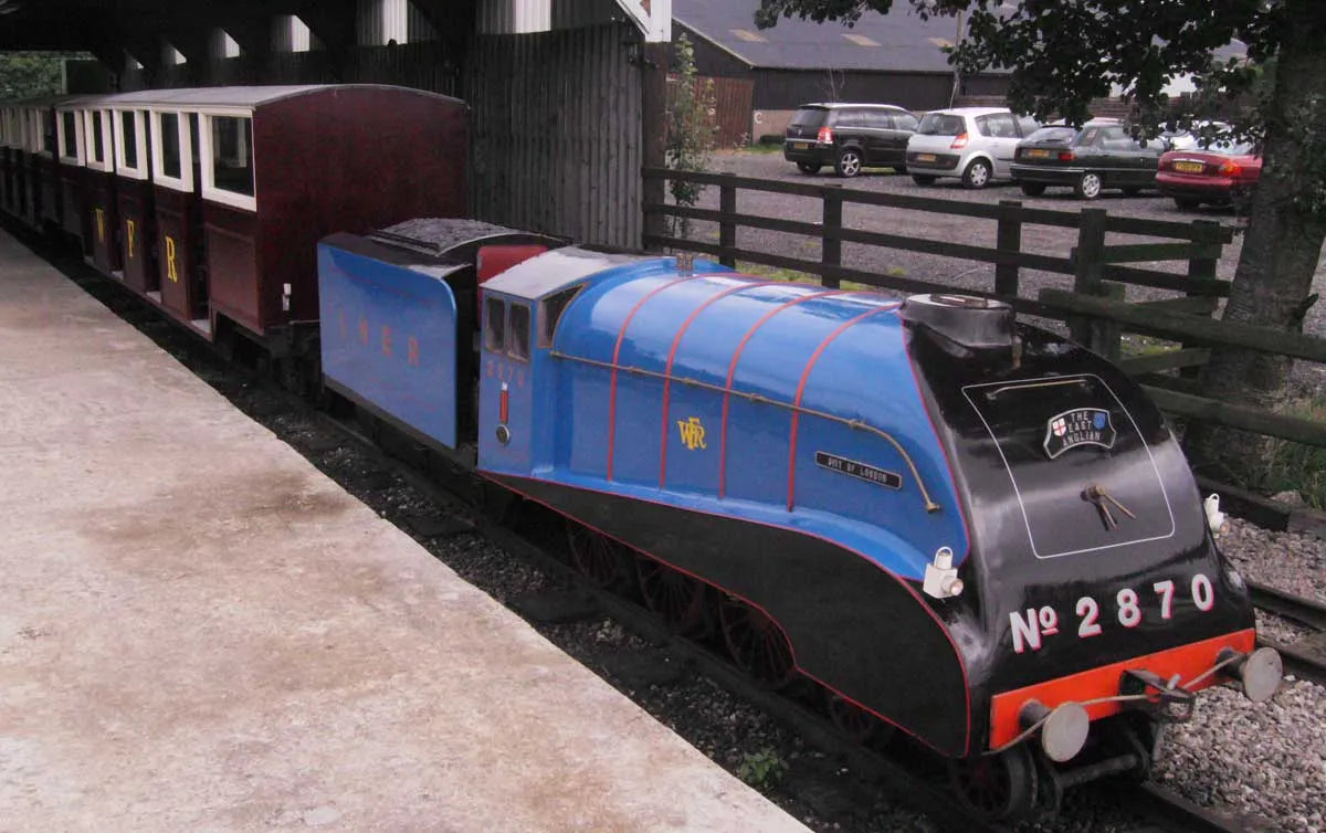 15 inch gauge steam outline Pacific