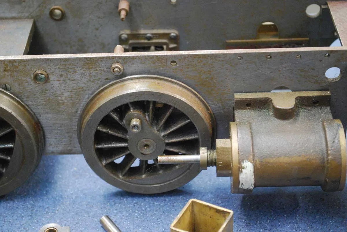 3 1/2 inch gauge Rob Roy chassis with Ellis boiler