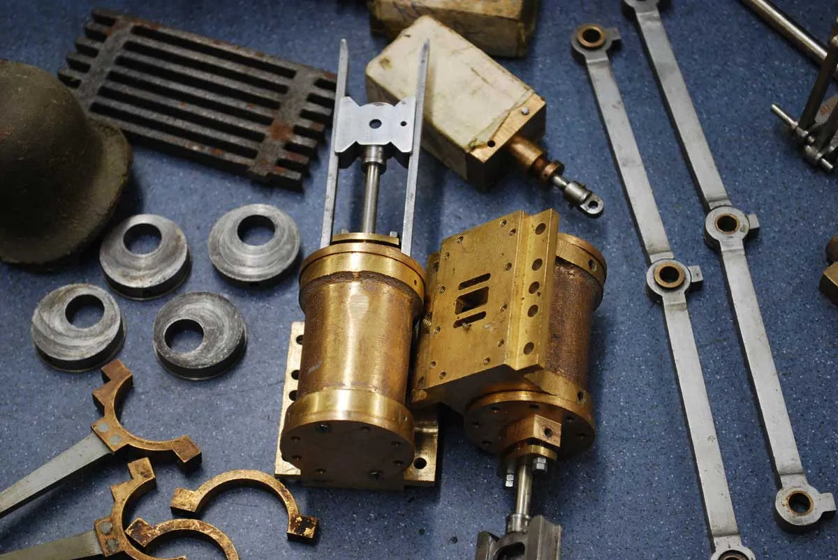 3 1/2 inch gauge Rob Roy chassis with Ellis boiler