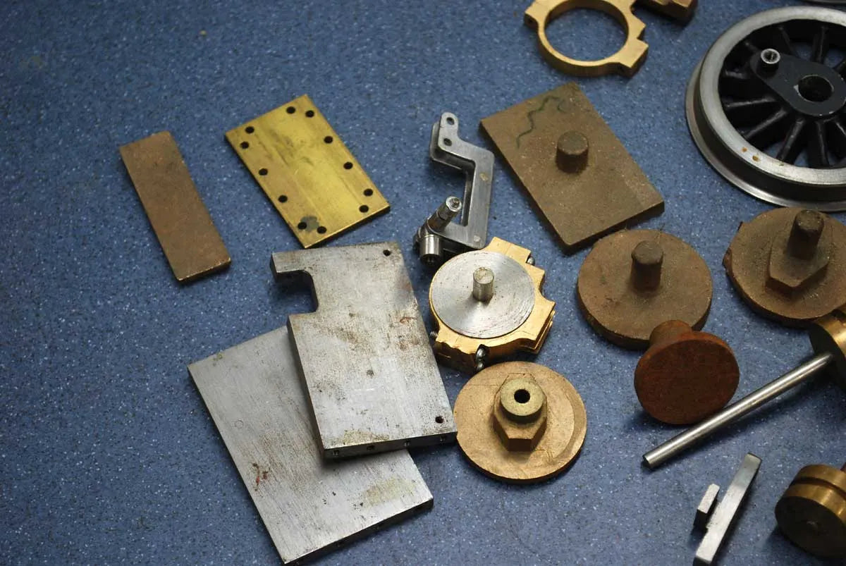 3 1/2 inch gauge Rob Roy castings, boiler parts