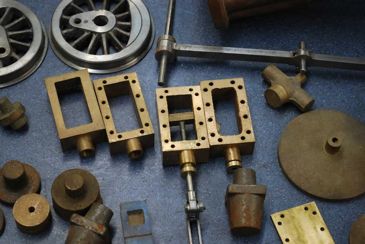 3 1/2 inch gauge Rob Roy castings, boiler parts