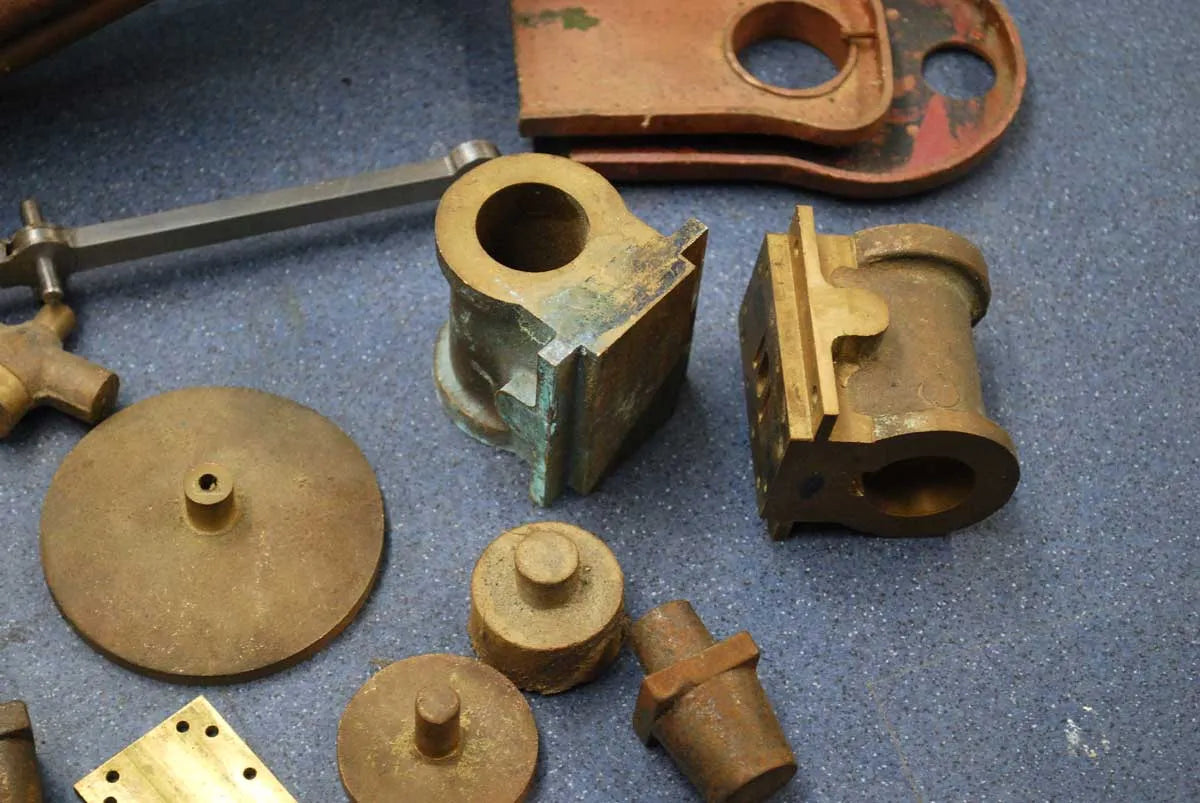 3 1/2 inch gauge Rob Roy castings, boiler parts