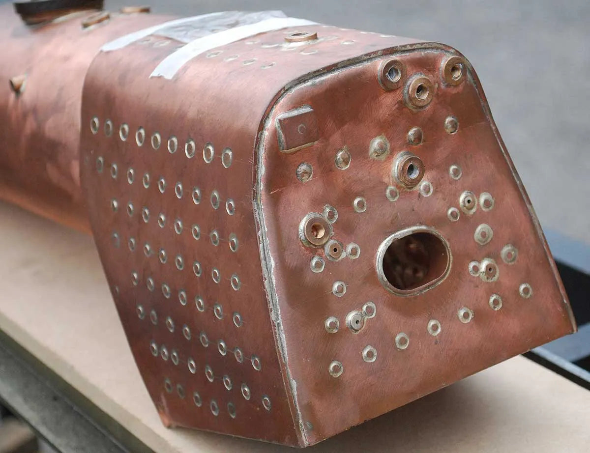 3 1/2 inch gauge part-built Britannia