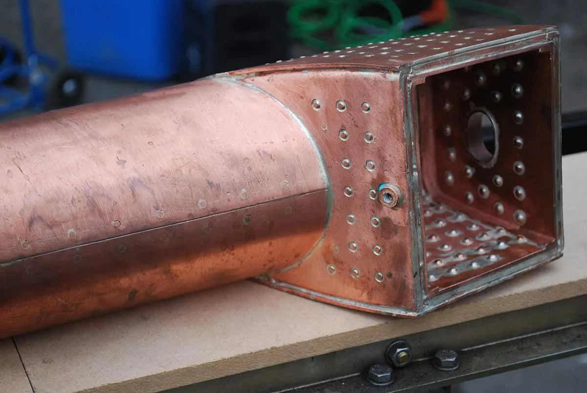 3 1/2 inch gauge part-built Britannia