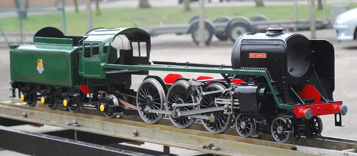 3 1/2 inch gauge part-built Britannia