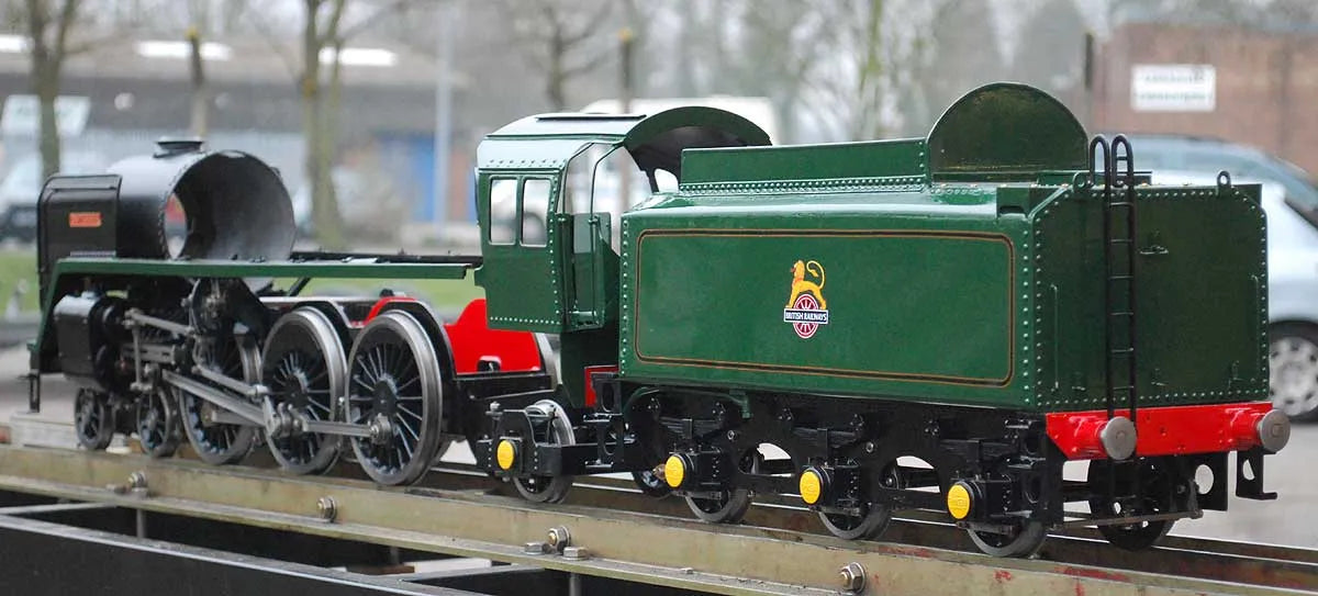 3 1/2 inch gauge part-built Britannia