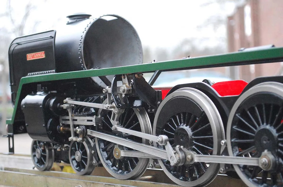 3 1/2 inch gauge part-built Britannia