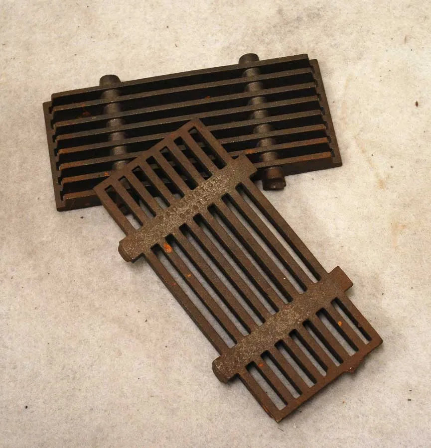 2 Paddington cast iron grates