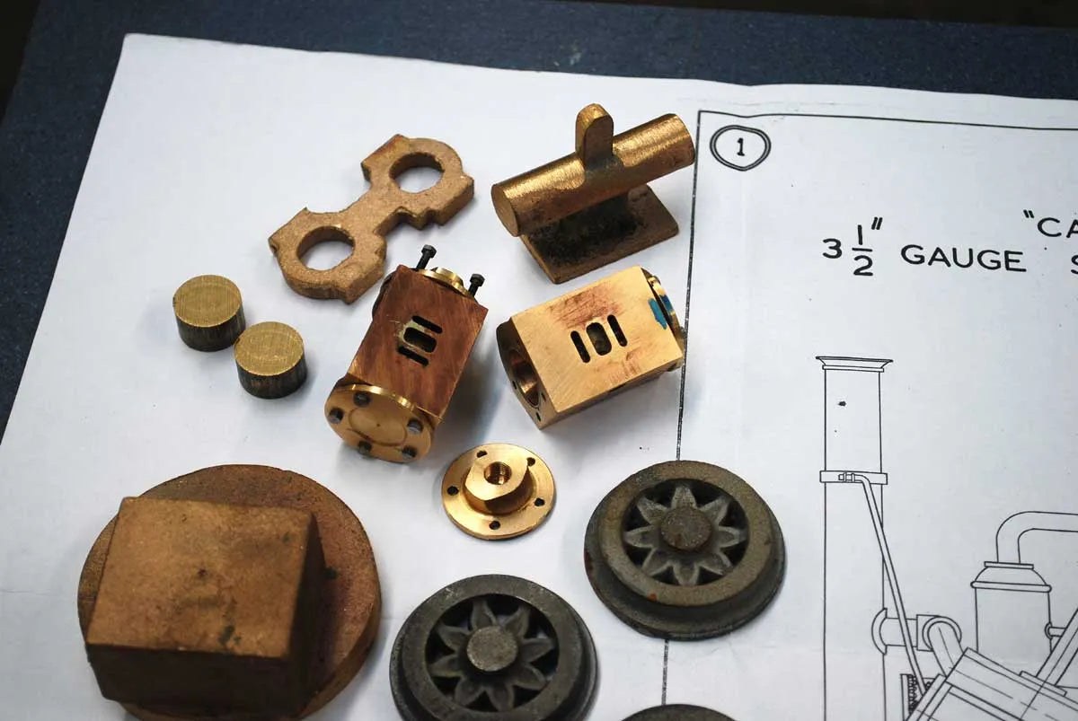 3 1/2 inch gauge part-built "Canterbury Lamb"