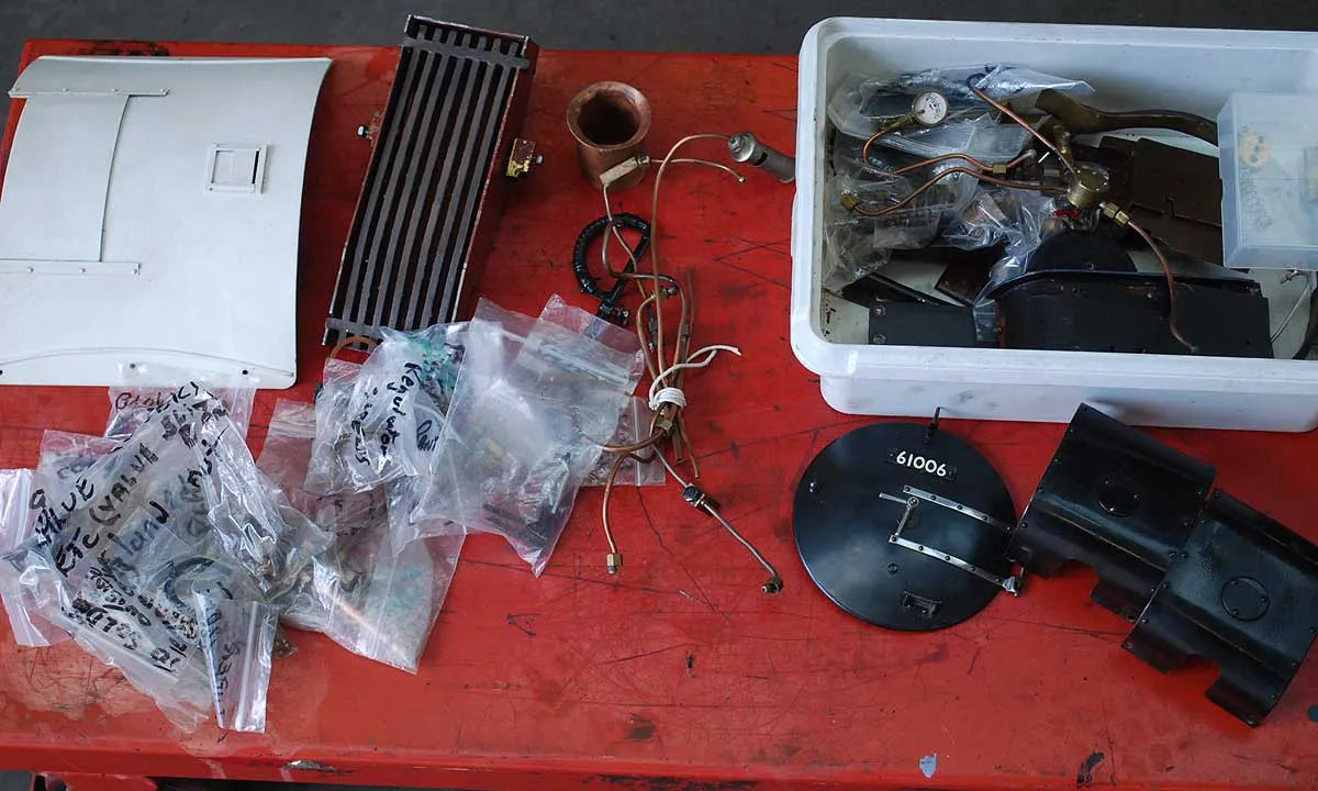 5 inch gauge dismantled LNER B1