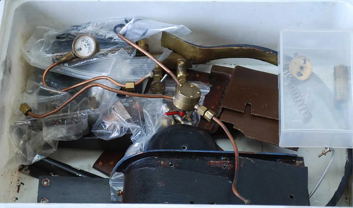 5 inch gauge dismantled LNER B1