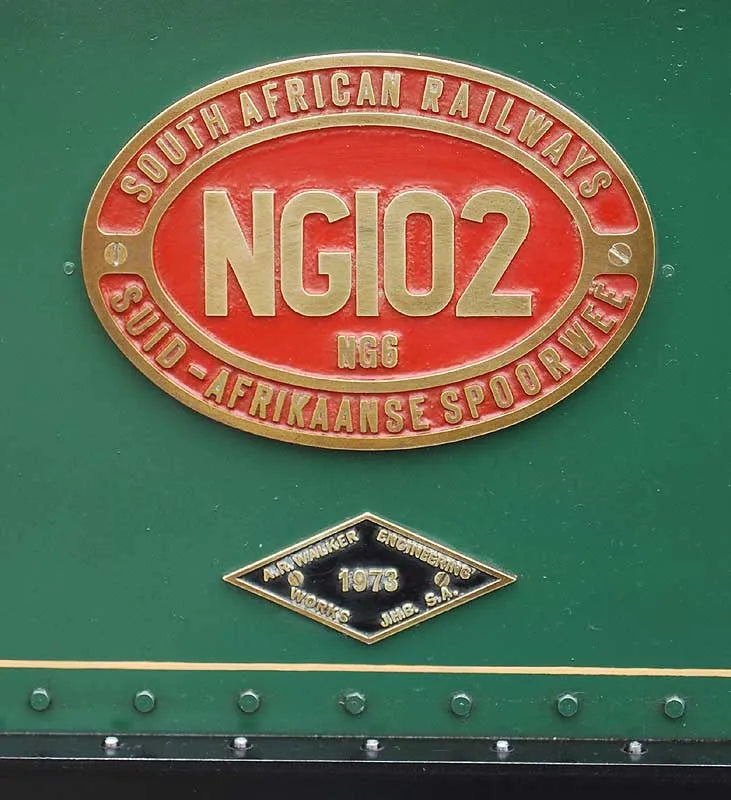 5 inch gauge SAR NG6 4-4-0