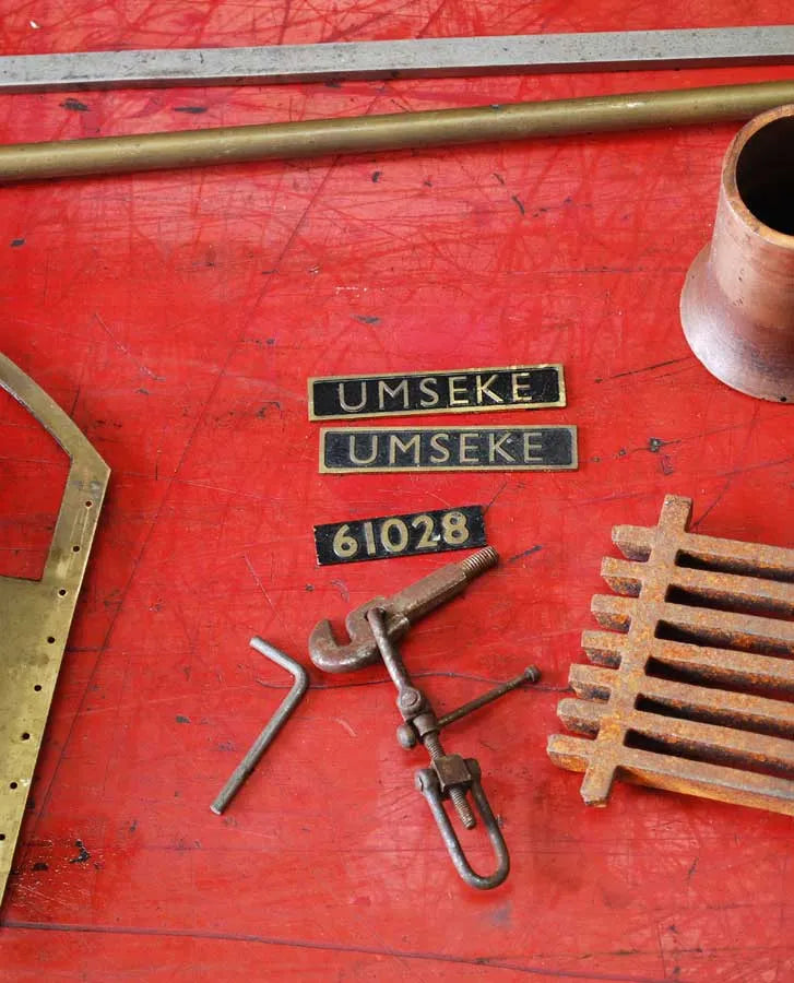 5 inch gauge part-built LNER B1