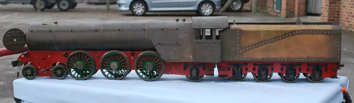 2 1/2 inch gauge part-built "Flying Scotsman"