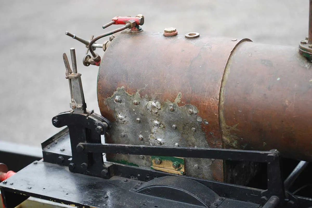 5 inch gauge 0-4-0 Walschaert's gear chassis