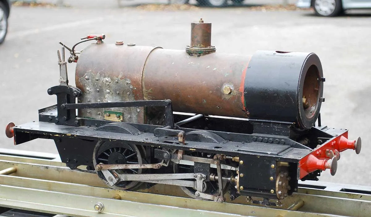 5 inch gauge 0-4-0 Walschaert's gear chassis
