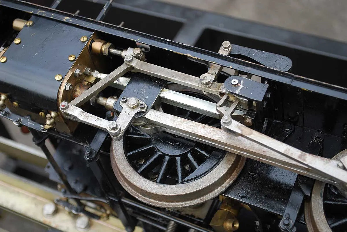 5 inch gauge 0-4-0 Walschaert's gear chassis