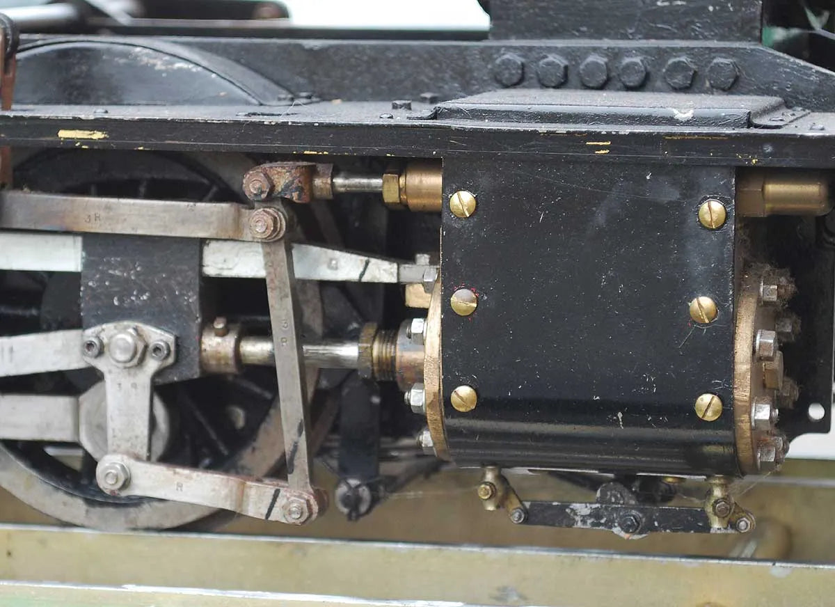 5 inch gauge 0-4-0 Walschaert's gear chassis