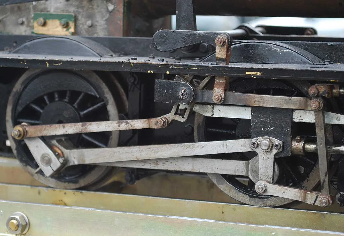 5 inch gauge 0-4-0 Walschaert's gear chassis
