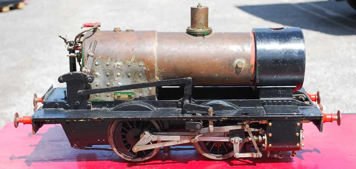 5 inch gauge Walschaert's gear 0-4-0 chassis