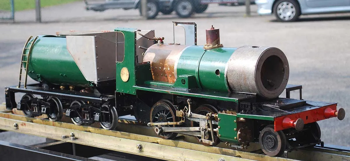 5 inch gauge Rail Motor with bogie tender