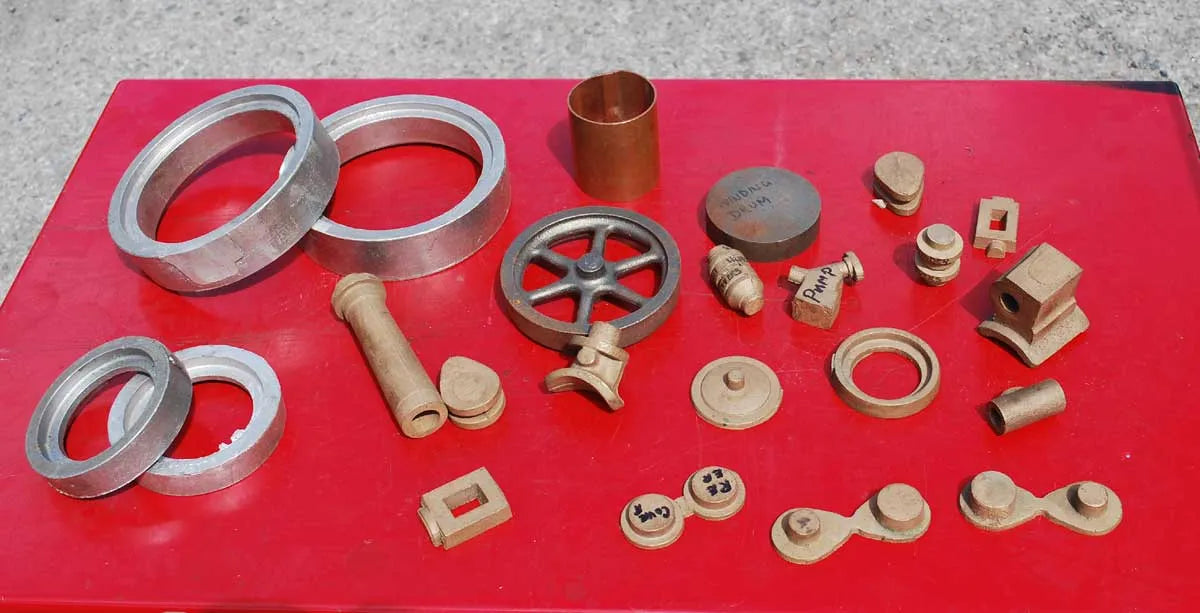 1 inch scale Minnie boiler and castings