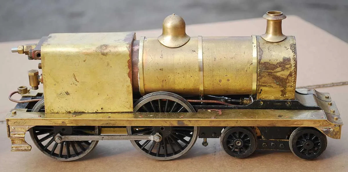 Gauge 1 part-built Midland 4-4-0, with boiler
