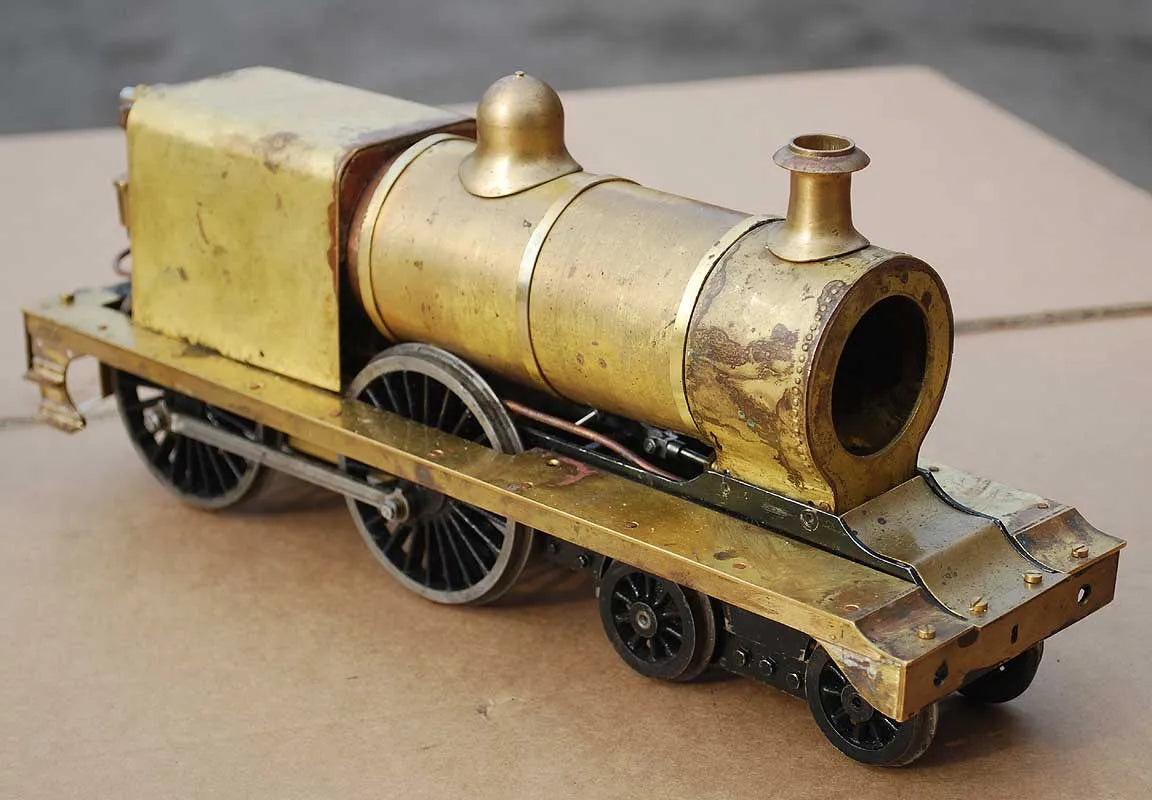 Gauge 1 part-built Midland 4-4-0, with boiler
