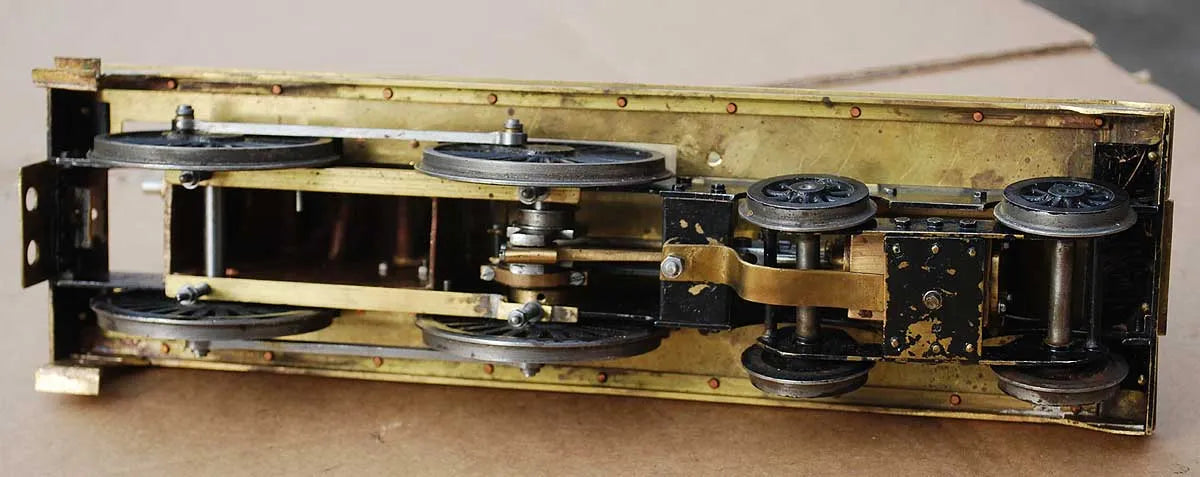 Gauge 1 part-built Midland 4-4-0, with boiler