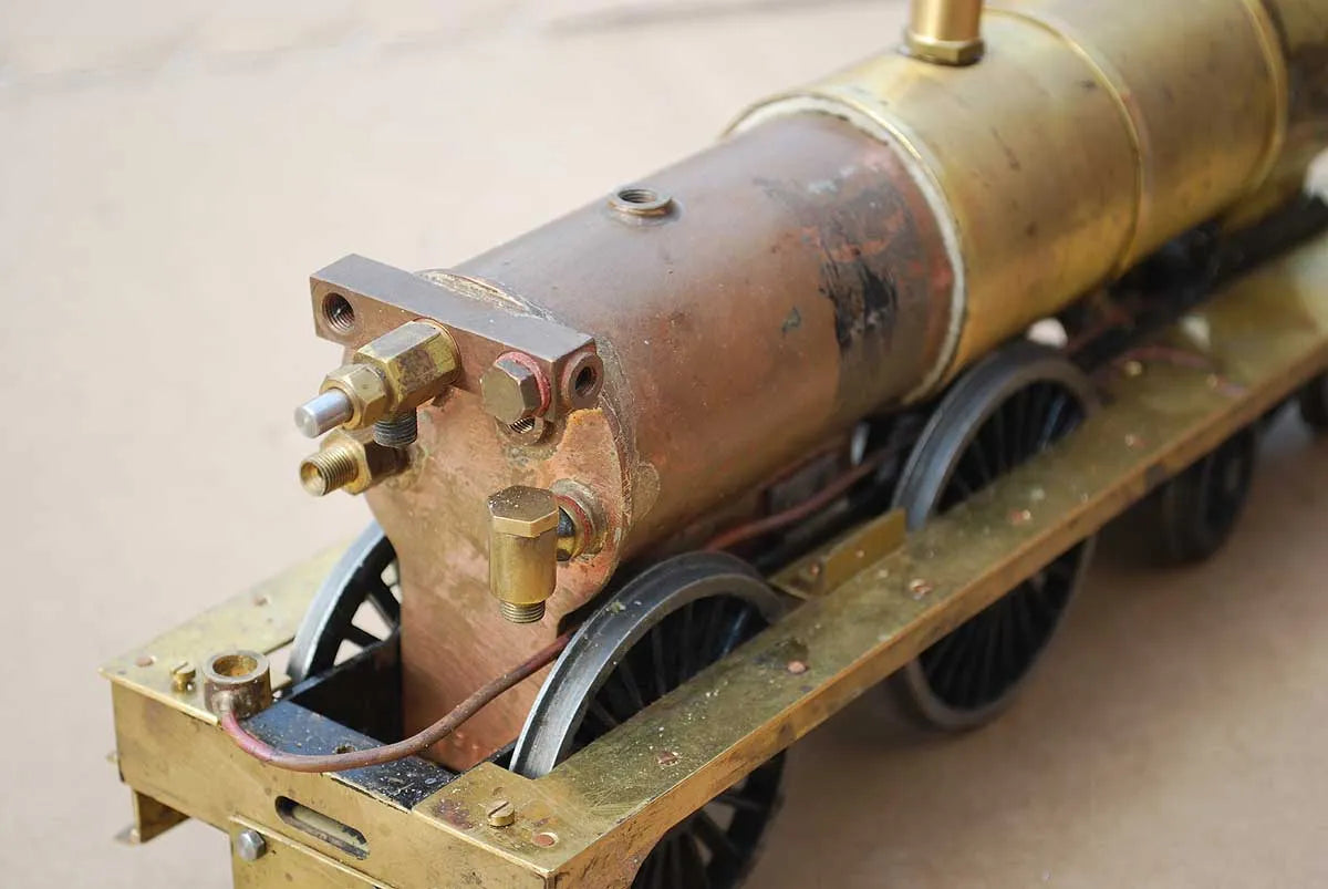 Gauge 1 part-built Midland 4-4-0, with boiler