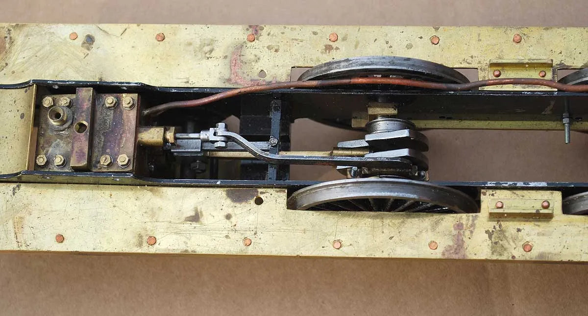 Gauge 1 part-built Midland 4-4-0, with boiler