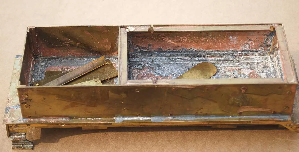 Gauge 1 part-built Midland 4-4-0, with boiler