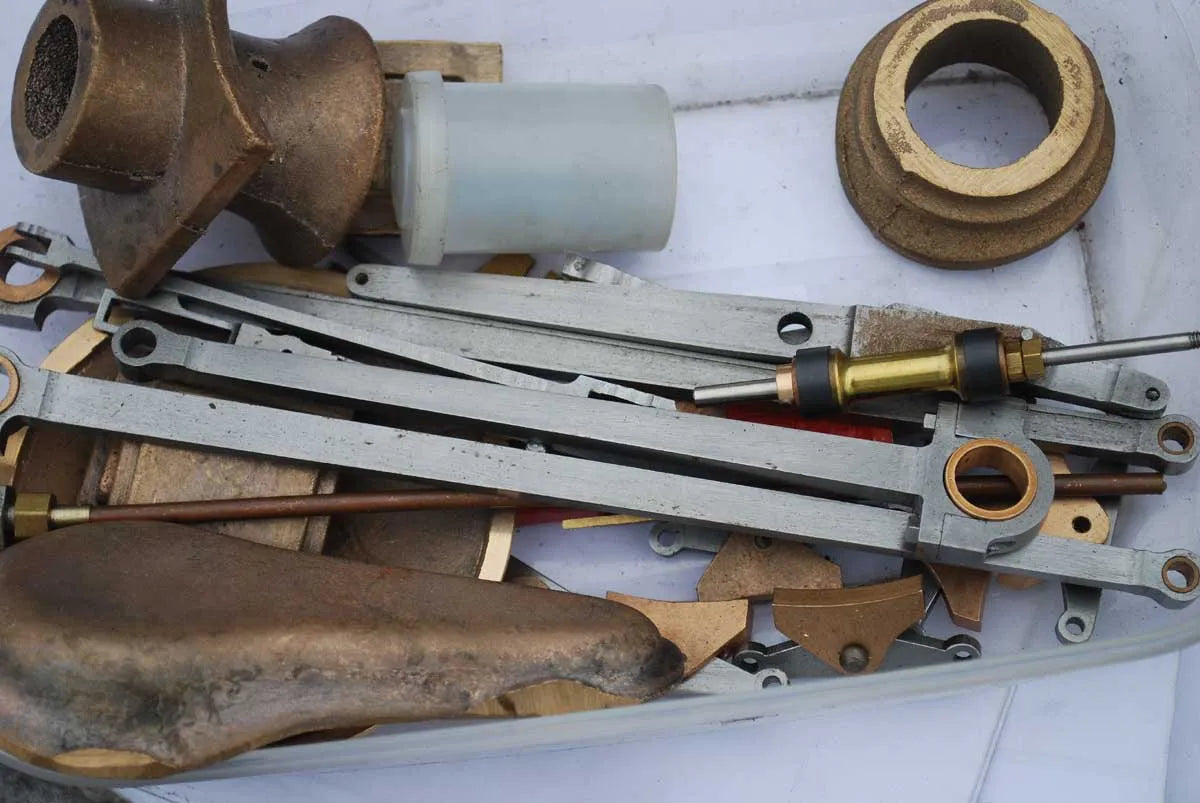 3 1/2 inch gauge part-built LNER A3