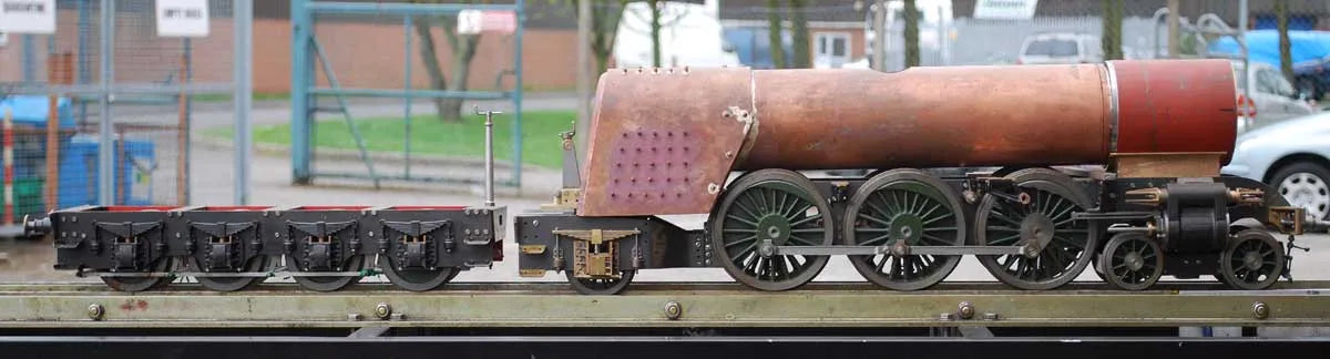 3 1/2 inch gauge part-built LNER A3