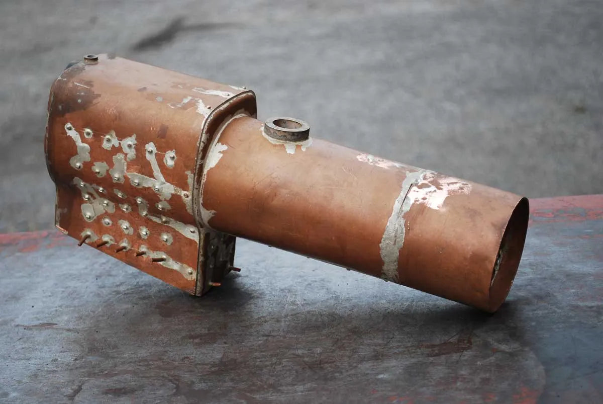 3 1/2 inch gauge Belpaire boiler for completion