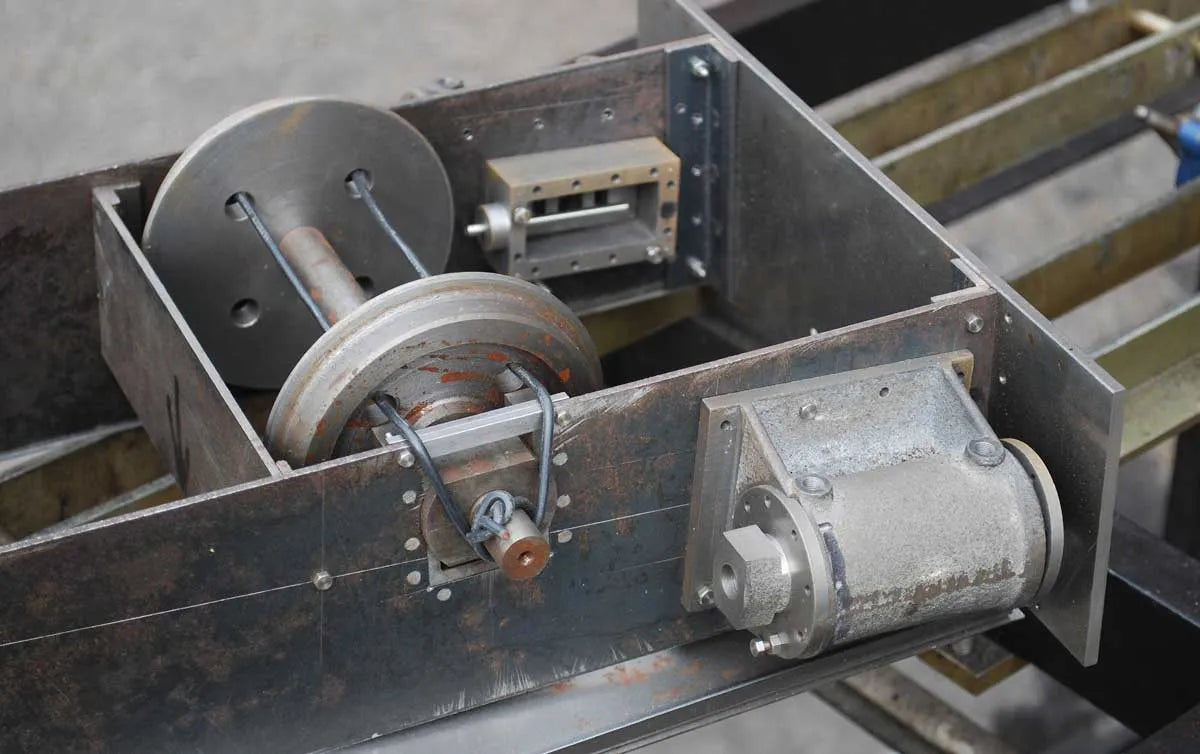 5 inch narrow gauge chassis with part-built boiler