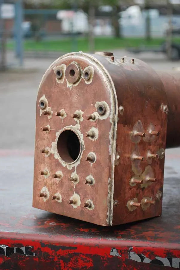 5 inch narrow gauge chassis with part-built boiler