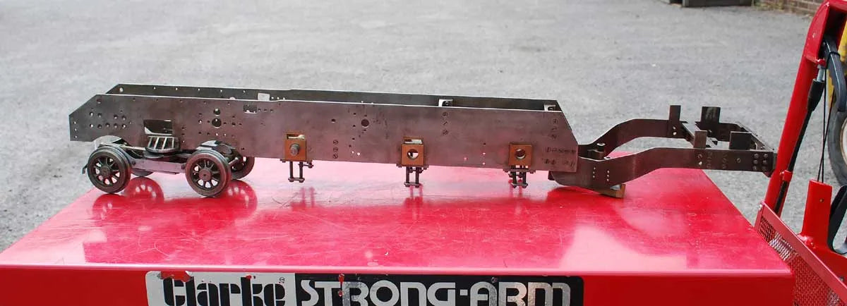 3 1/2 inch gauge part-built LMS Princess