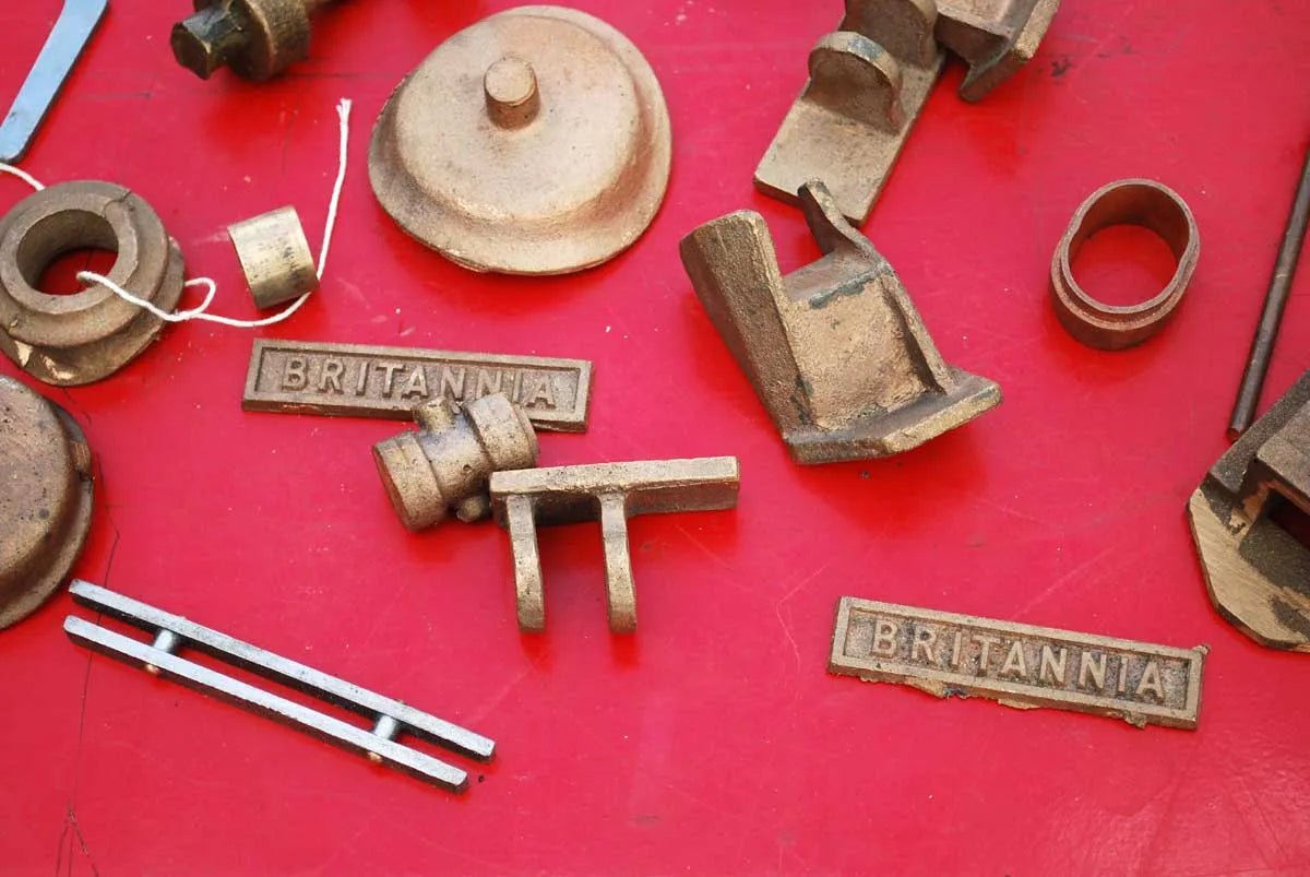 3 1/2 inch gauge part-built Britannia