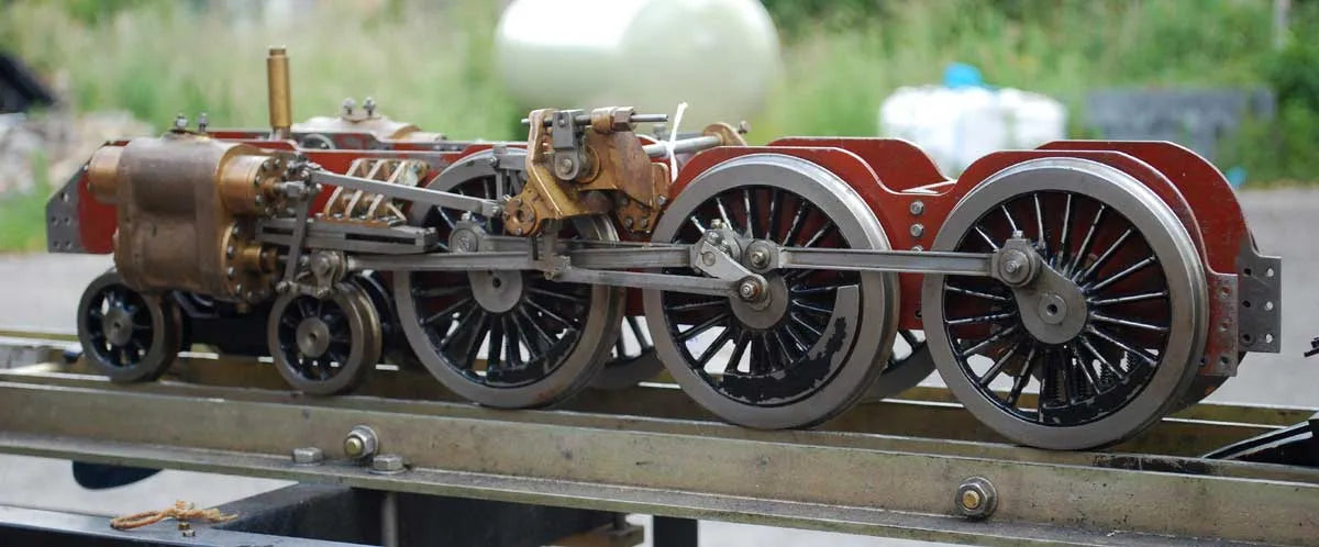 3 1/2 inch gauge part-built Britannia